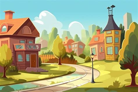 cartoonhd the town|222,452 Cartoon Town Royalty.